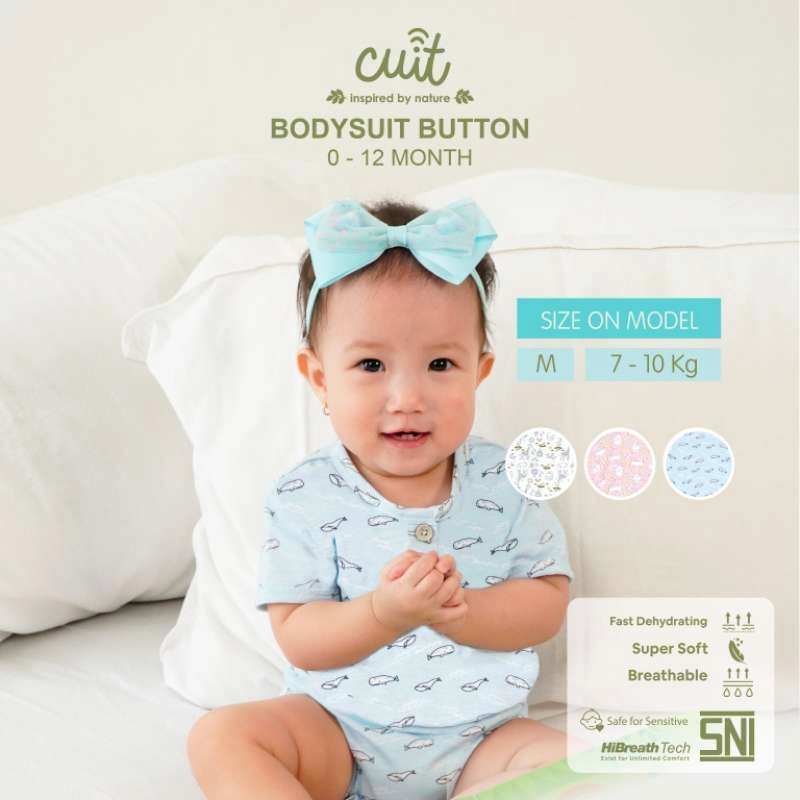 Product image CHARACTER 2 - Bodysuit Button S Pinky Bunny